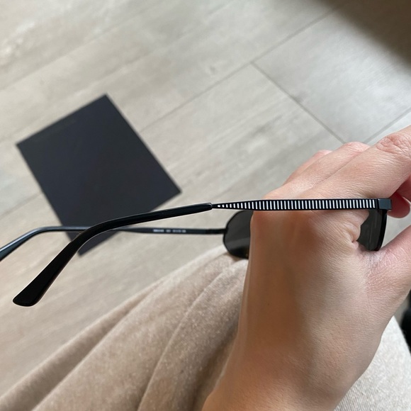 Balenciaga Oval Metal Frame Sunglasses - Picture 6 of 7